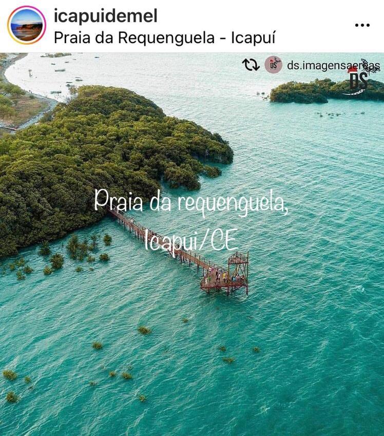 Sua Casinha De Ferias Em Icapui E Tibau Villa ภายนอก รูปภาพ