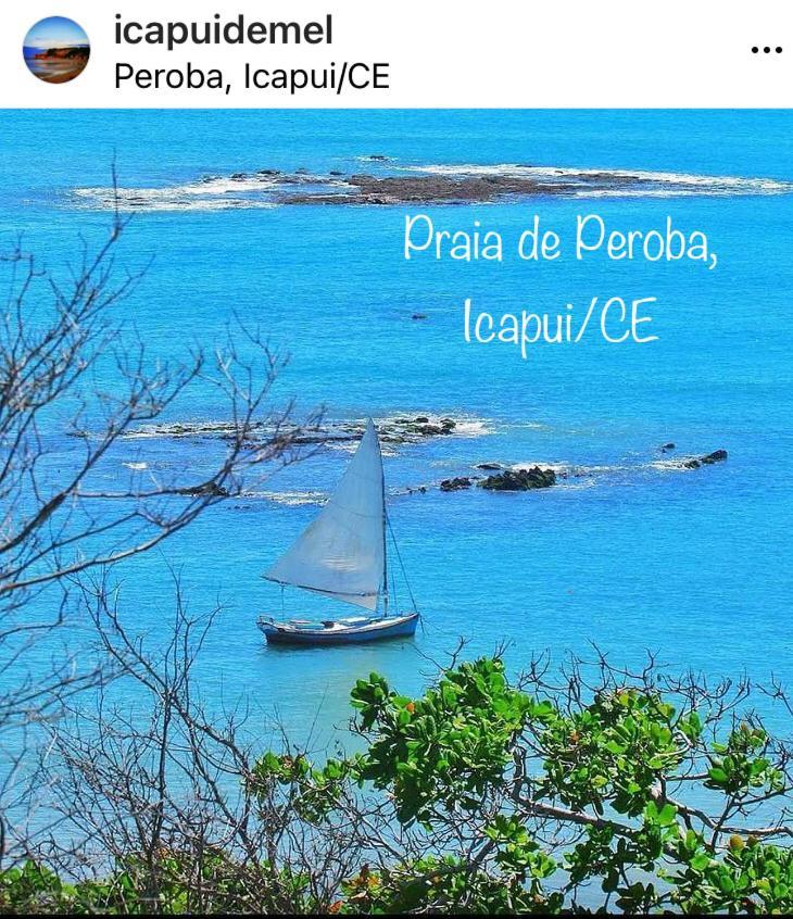 Sua Casinha De Ferias Em Icapui E Tibau Villa ภายนอก รูปภาพ